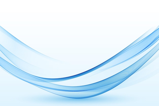 Smooth abstract wave border soft background modern futuristic layout. Vector illustration
