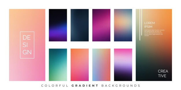 Smooth Color Blend Vector Background for Modern Screens