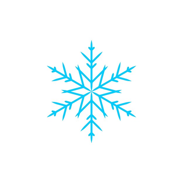 snow set with snowflake element element