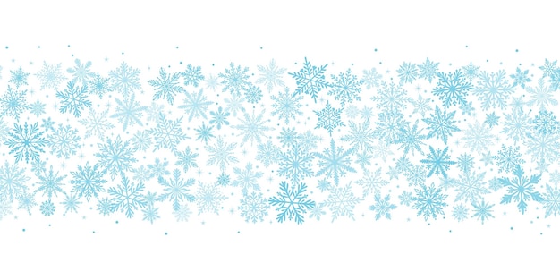 Snowflake vector banner winter snow decorative clip art elegant winter holiday festive
