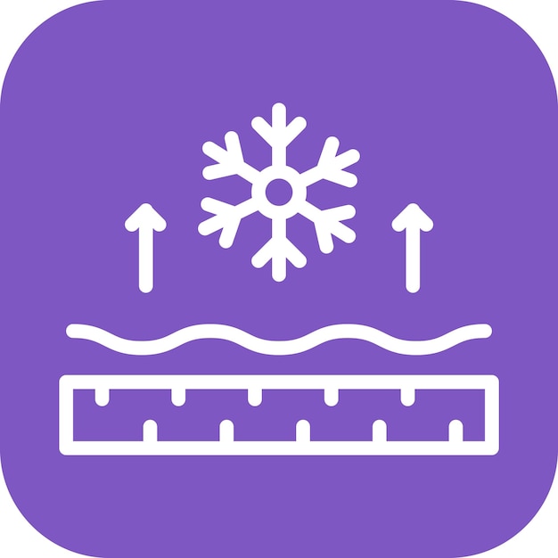snowproof fabric icon vector image can be used for fabric features