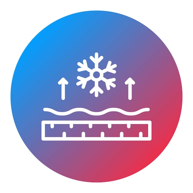 snowproof fabric icon vector image can be used for fabric features