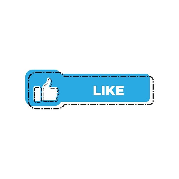 Social Media Element Vector Design