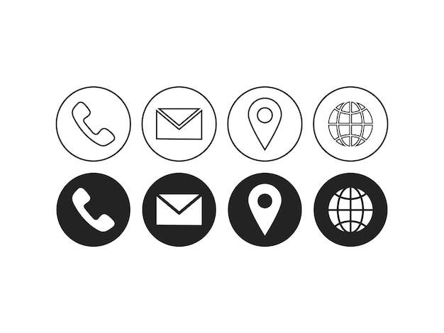 Social Media logos and icons set