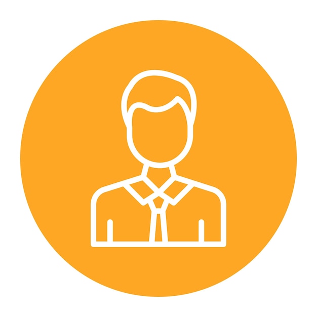 Social Worker Male icon vector image Can be used for Psychology