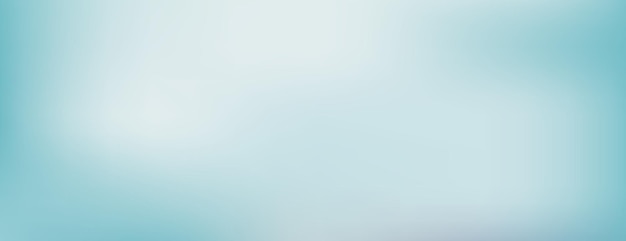 Soft and serene abstract banner with a blue gradient