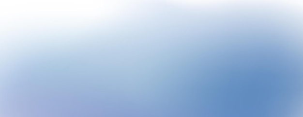 Soft and serene abstract banner with a blue gradient
