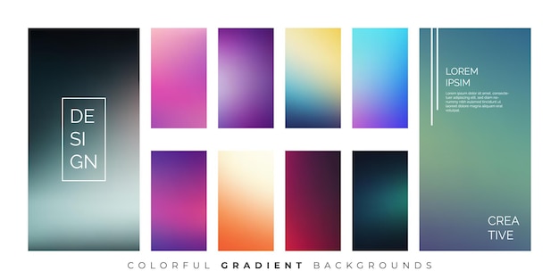 Soft Color Fade Background for Mobile Screens