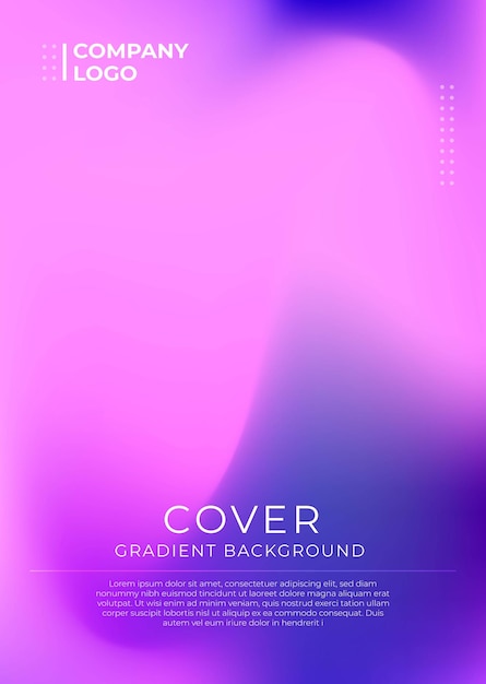 Soft Gradient cover Background Abstract Modern Backdrop template for cover brochure annual report