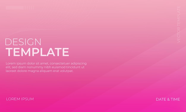 Soft Pink Vector Gradient Background with Grainy Texture