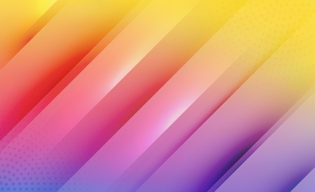 Soft Yellow Vector Gradient Background Design with Colorful Effects