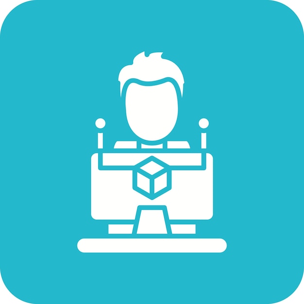 Software Developer icon vector image Can be used for Computer Programming