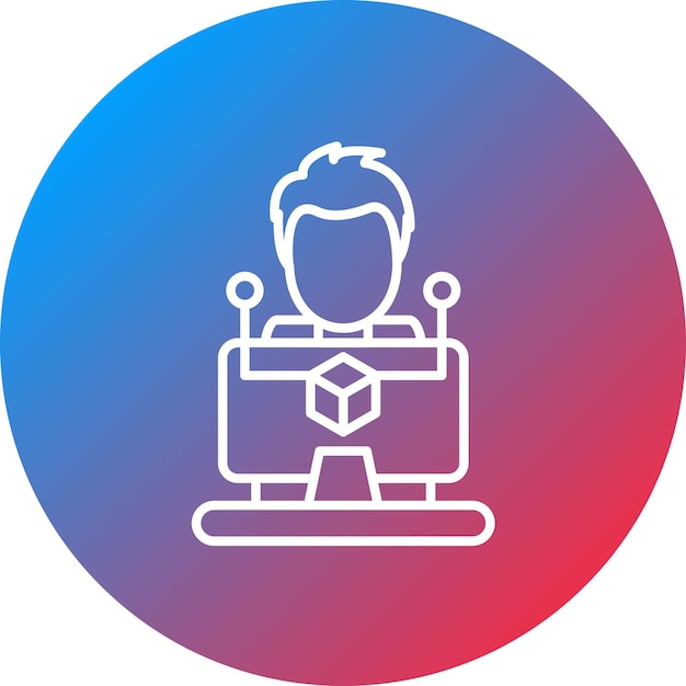 Software Developer icon vector image Can be used for Computer Programming