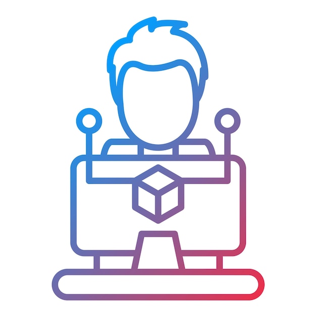 Software Developer icon vector image Can be used for Computer Programming
