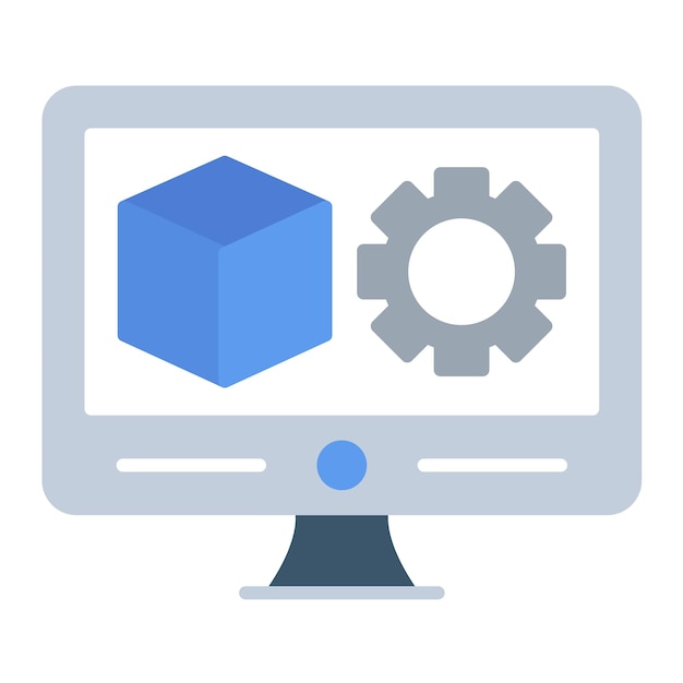 Software Flat Illustration