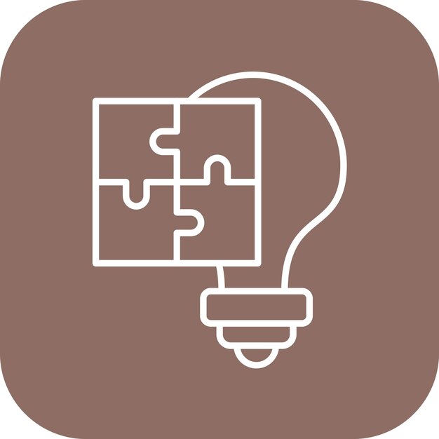 Solution icon vector image Can be used for Startup