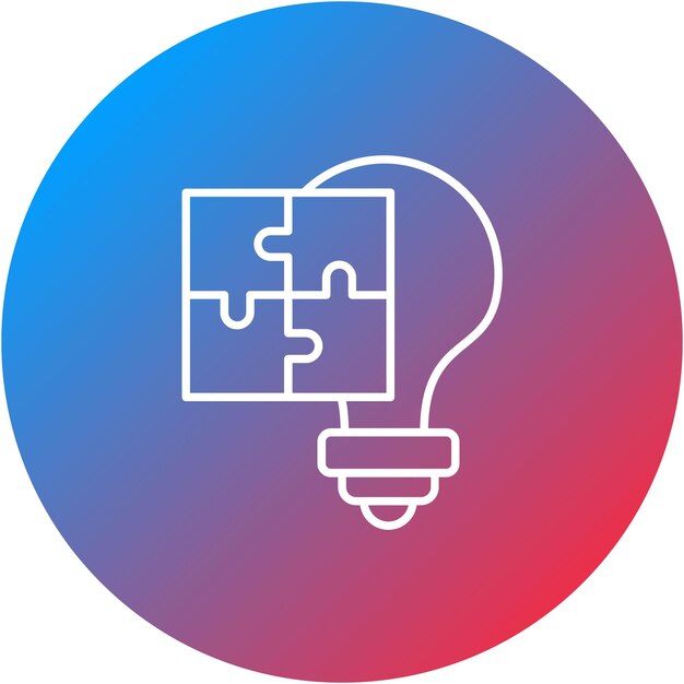 Solution icon vector image Can be used for Startup