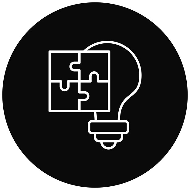 Solution icon vector image Can be used for Startup