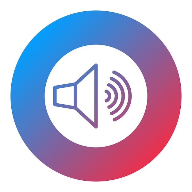 Sound icon vector image Can be used for Instrument