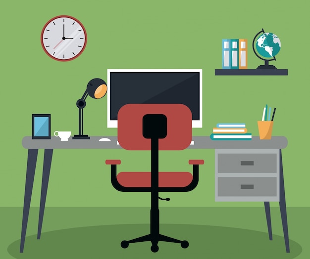 space of work and freelance