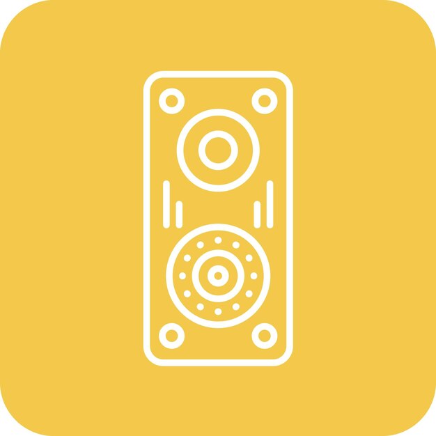speaker icon vector image can be used for communication and media