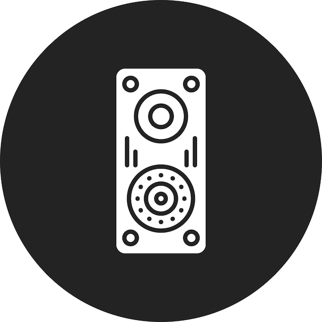 speaker icon vector image can be used for communication and media