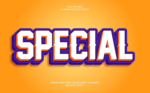 Special Text Effect