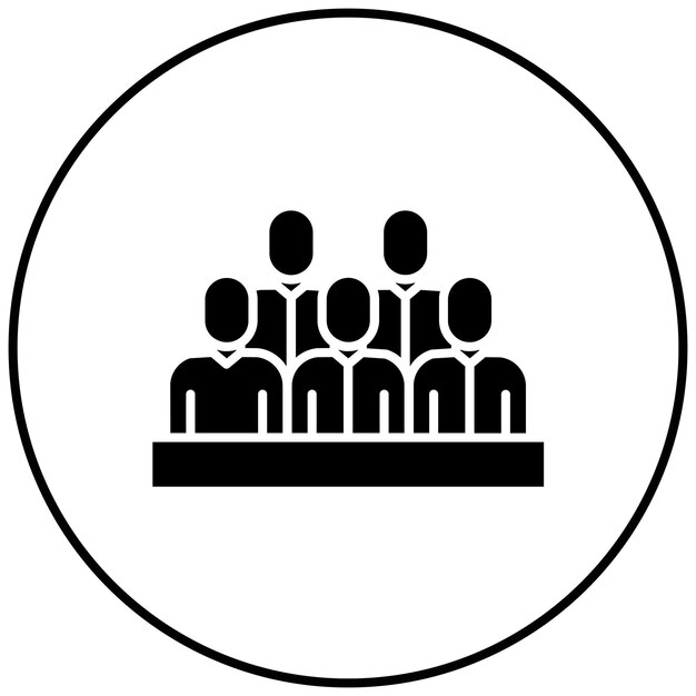 Spectator icon vector image Can be used for Circus