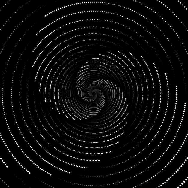 Speed lines in circle form