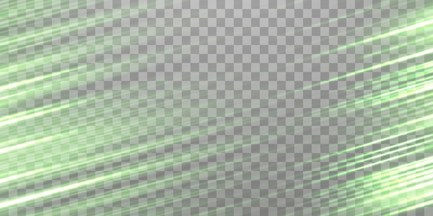 Speed rays light neon flow zoom in motion effect green glow speed lines colorful light trails