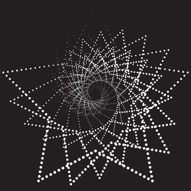 Spiral sound wave rhythm line dynamic abstract vector background
