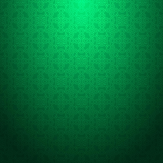 Spring green geometric pattern