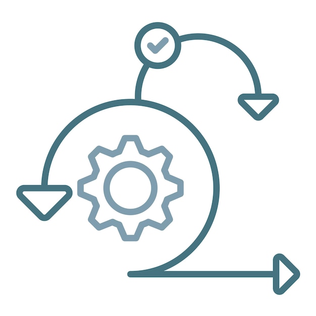 Sprint Flat Illustration