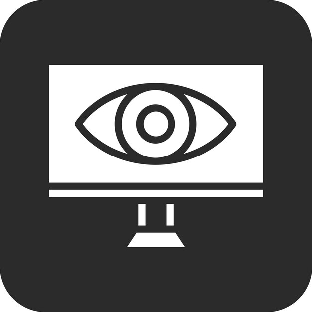 Spyware vector icon illustration of Cyber Security iconset