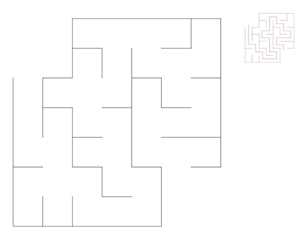 Square maze logic game with labyrinths maze game A maze with answers