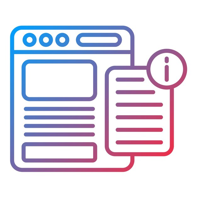 Squeeze Page icon vector image Can be used for Copywriting