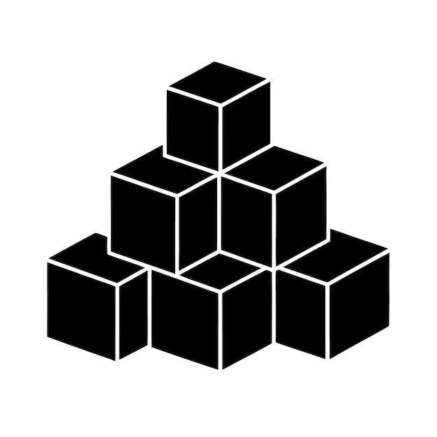 stacked cubes
