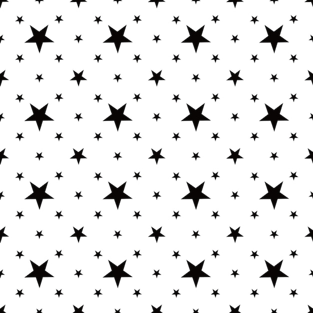 star seamless pattern geometric shape design of abstract texture background illustration