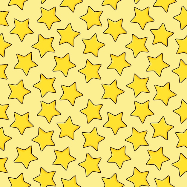 Star seamless pattern