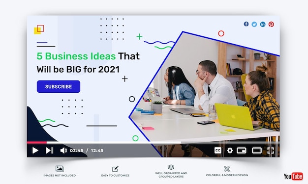 Startups Business Youtube Thumbnails