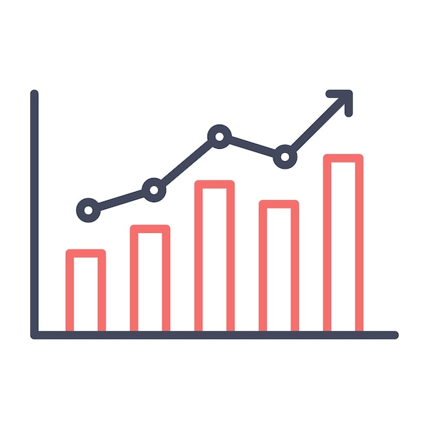 Statistics Vector Illustration Style