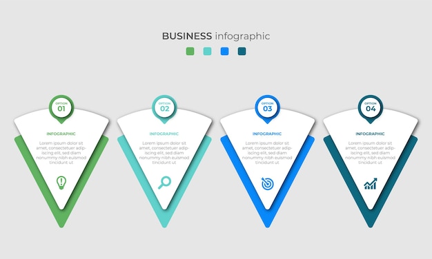 Steps Timeline Infographics Images Template Design