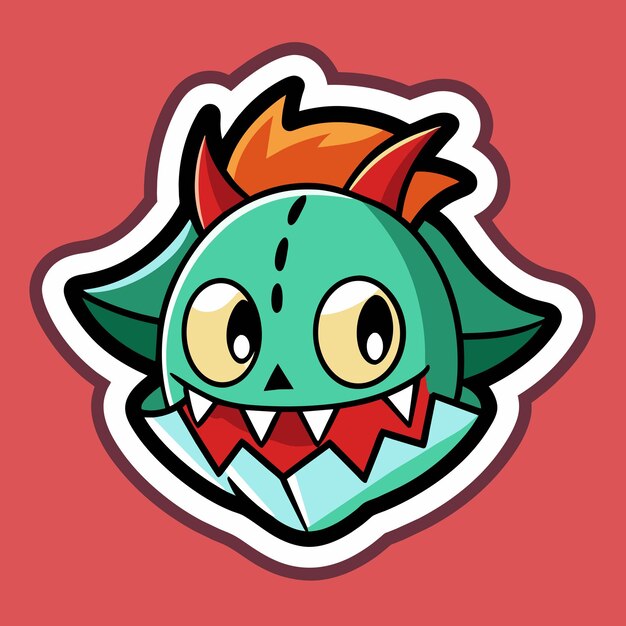 sticker vector graphics illustration EPS source file format lossless scaling icon design