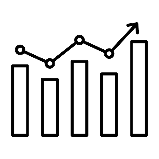 Stock Exchange Vector Illustration Style