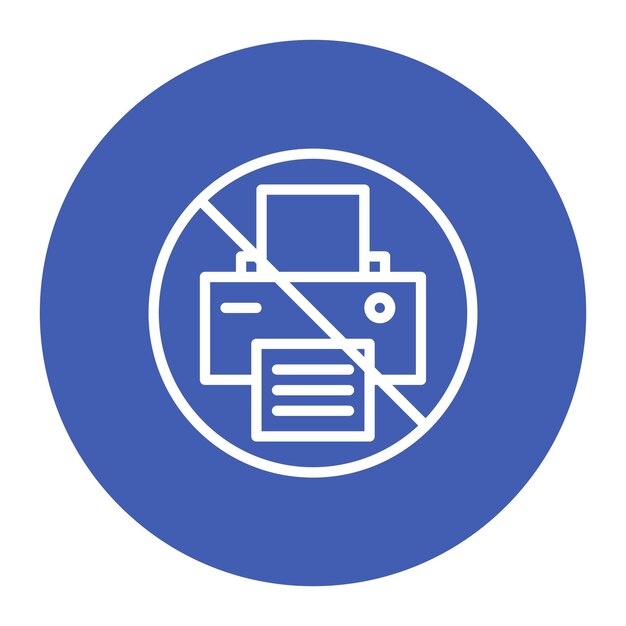 Stop icon vector image Can be used for 3d Printing
