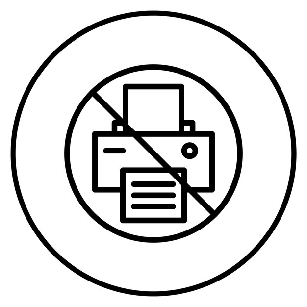 Stop icon vector image Can be used for 3d Printing