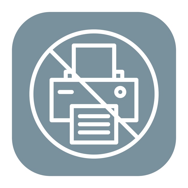 Stop icon vector image Can be used for 3d Printing