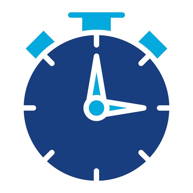Stopwatch icon vector image Can be used for Science