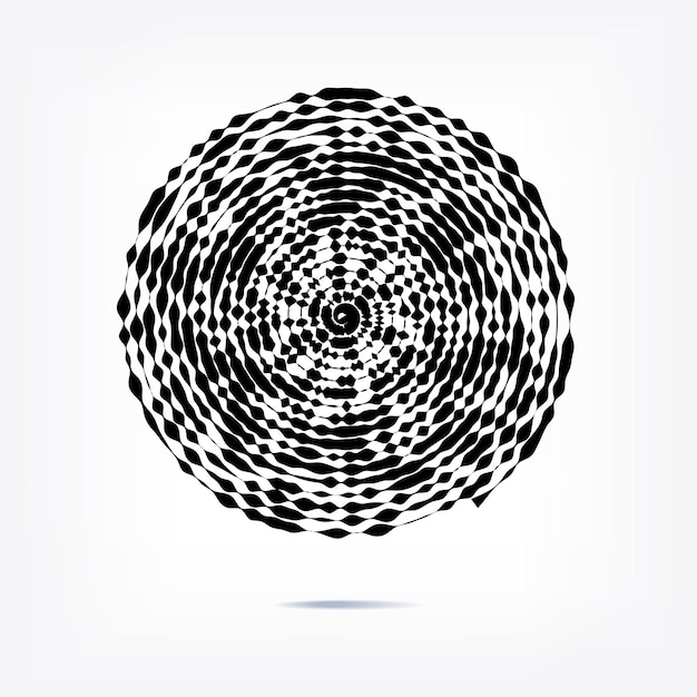 stripe circle background abstract pattern radial graphic element