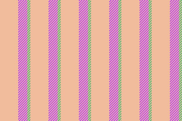 Stripe seamless lines of texture textile pattern with a vector fabric vertical background in orange and purple colors